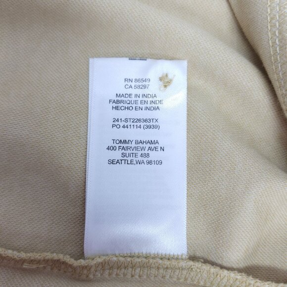 Tommy Bahama Travertine Mens Polo Shirt Men Size Small Cotton Polyester $99 - Picture 9 of 10